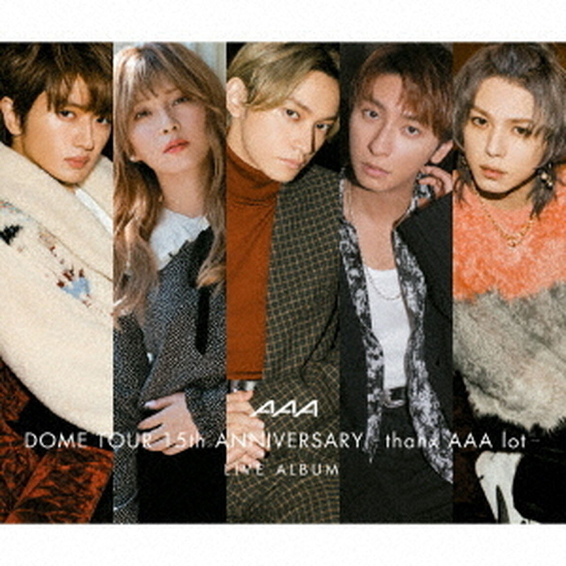AAA／AAA DOME TOUR 15th ANNIVERSARY -thanx AAA lot- LIVE ALBUM（3CD）（ＣＤ）