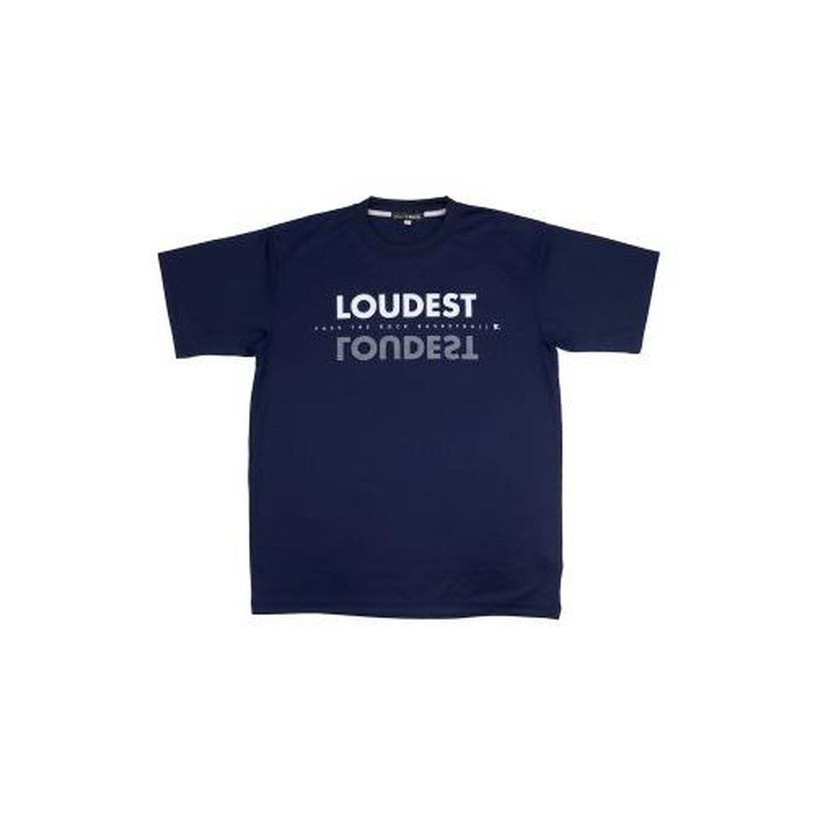 【パスザロック】　プリントTシャツPTR-1231 ネイビー　Lサイズ（その他）