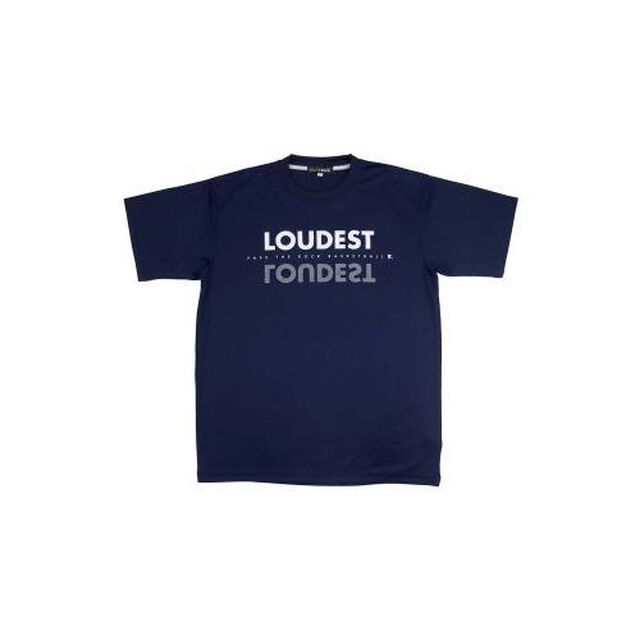 【パスザロック】　プリントTシャツPTR-1231 ネイビー　Lサイズ（その他）