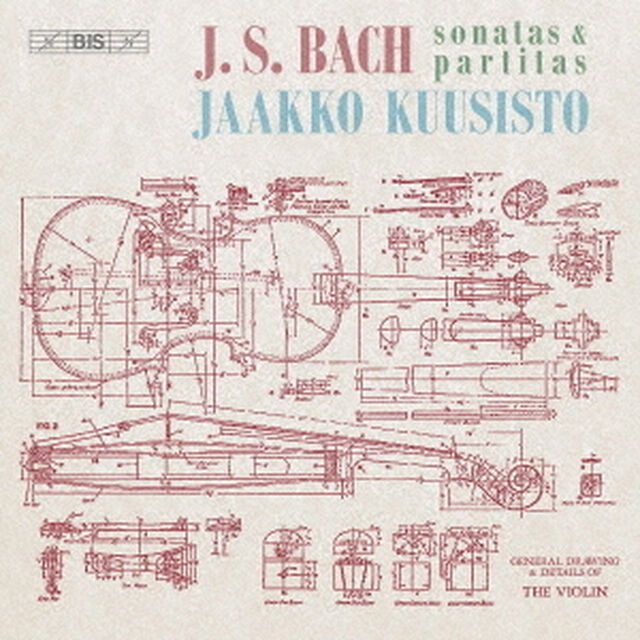 J．S．バッハ（1685－1750）：無伴奏ヴァイオリンのためのソナタ第1番　ト短調　BWV1001　無伴奏ヴァイオリンのためのパルティータ第1番　ロ短調　BWV1002　無伴奏ヴァイオリンのためのソ（ＣＤ）