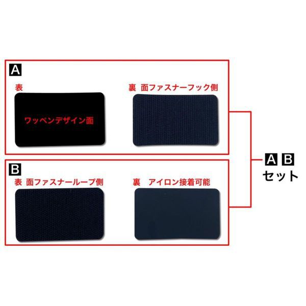 荒木宏文／国内生産プロジェクト「つかんでくれた手」／ワッペンC