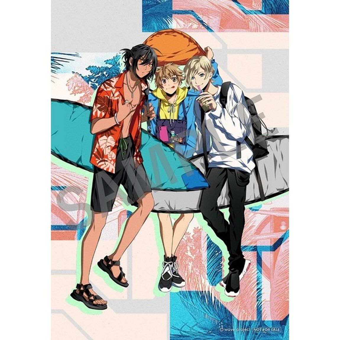『WAVE！！』ユニットソングCD「BFF 〜Best Friends Forever」（セブンネット限定特典：L判ブロマイド付き）（CDシングル）