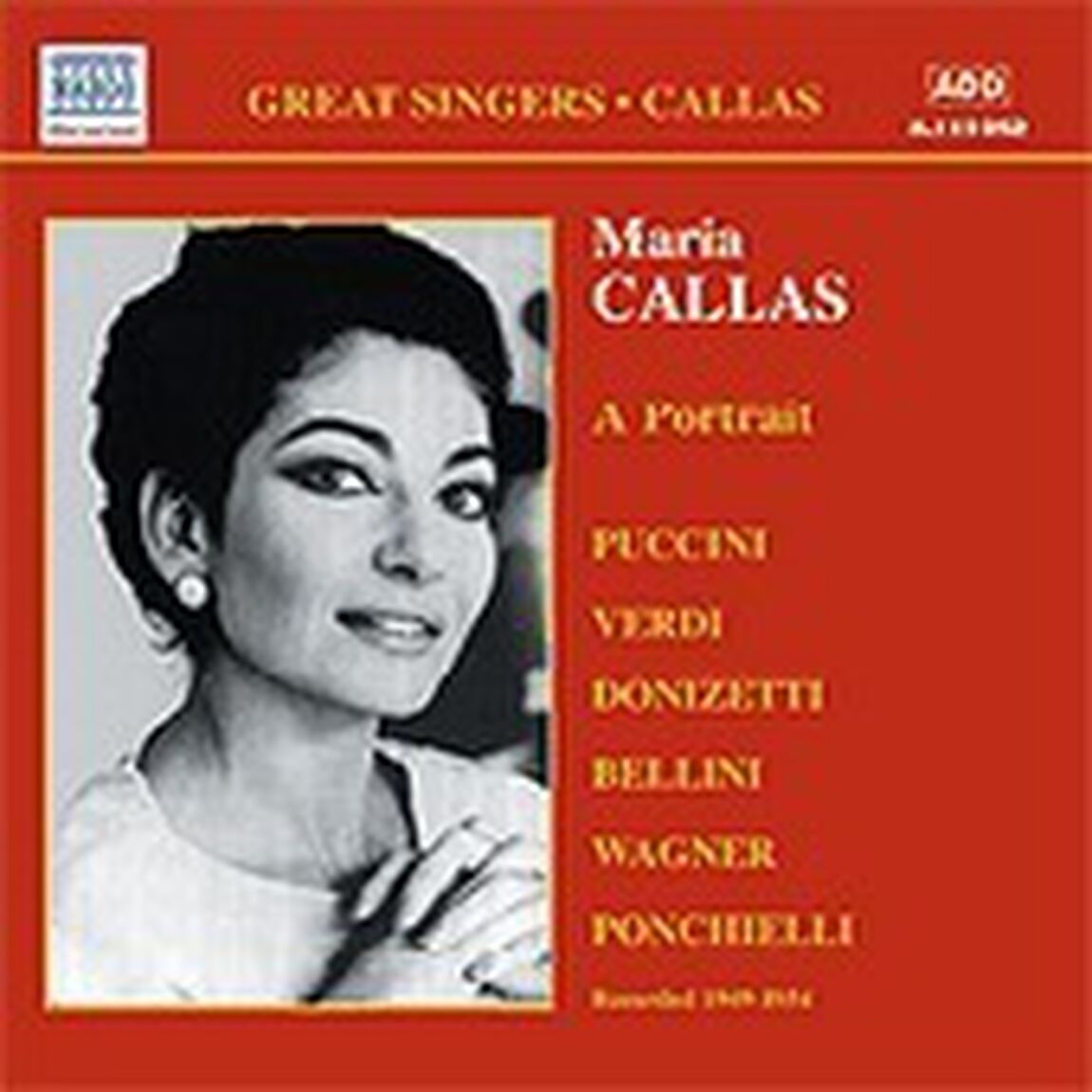 マリア・カラス：マリア・カラスの肖像　（1949－1954）（ＣＤ）