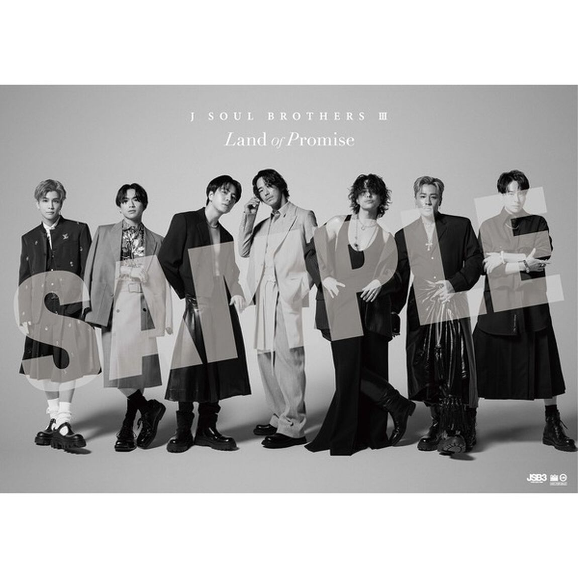 三代目 J SOUL BROTHERS from EXILE TRIBE／Land of Promise（CD）（外付特典：『オリジナルチェキ風フォトカード』（7種入り1セット1種）、『オリジナルクリアポスター』（A3サイズ/1種））（ＣＤ）