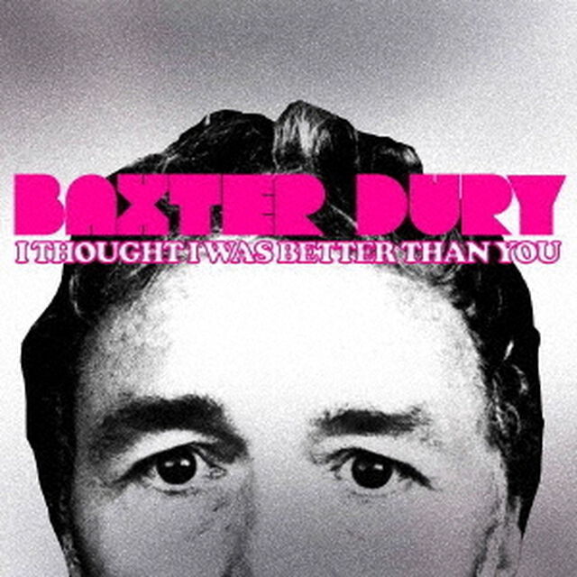 I　THOUGHT　I　WAS　BETTER　THAN　YOU（ＣＤ）