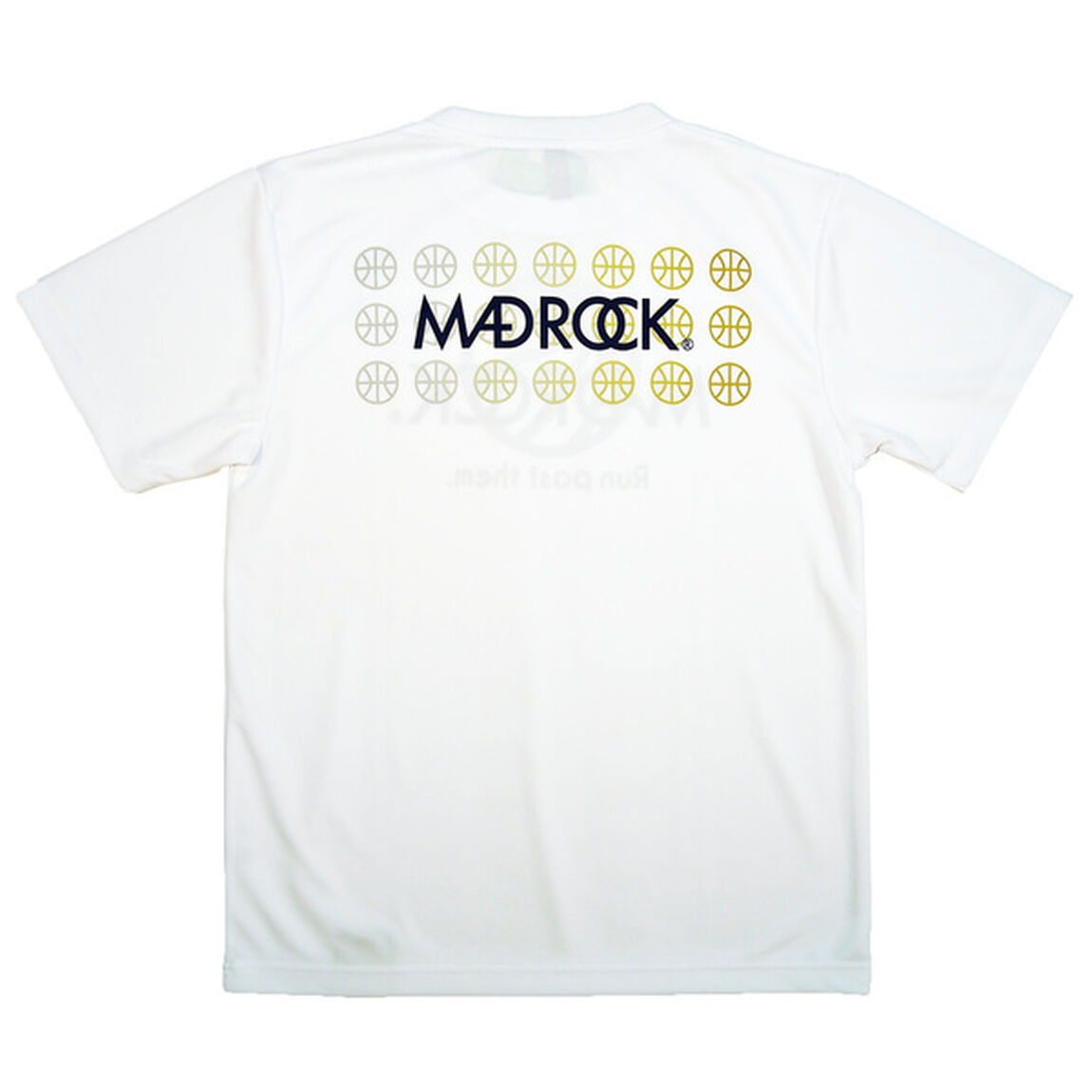 マッドロック Run past them Tシャツ/ドライタイプ/ホワイト XLサイズ（その他）