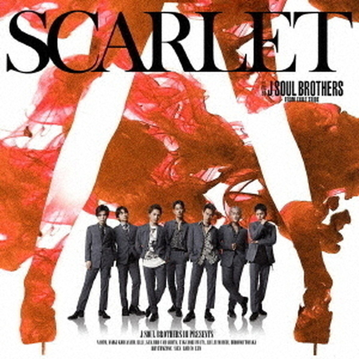 三代目 J SOUL BROTHERS from EXILE TRIBE／SCARLET（CD+DVD）（ＣＤ）