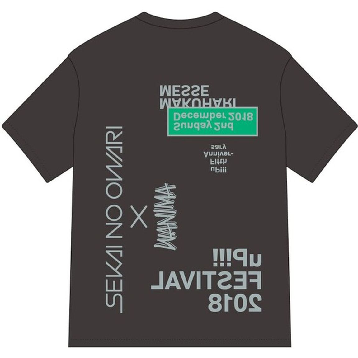 uP!!! FESTIVAL 2018オフィシャルＴシャツ（BLACK）Sサイズ【次回入荷予約】（その他）