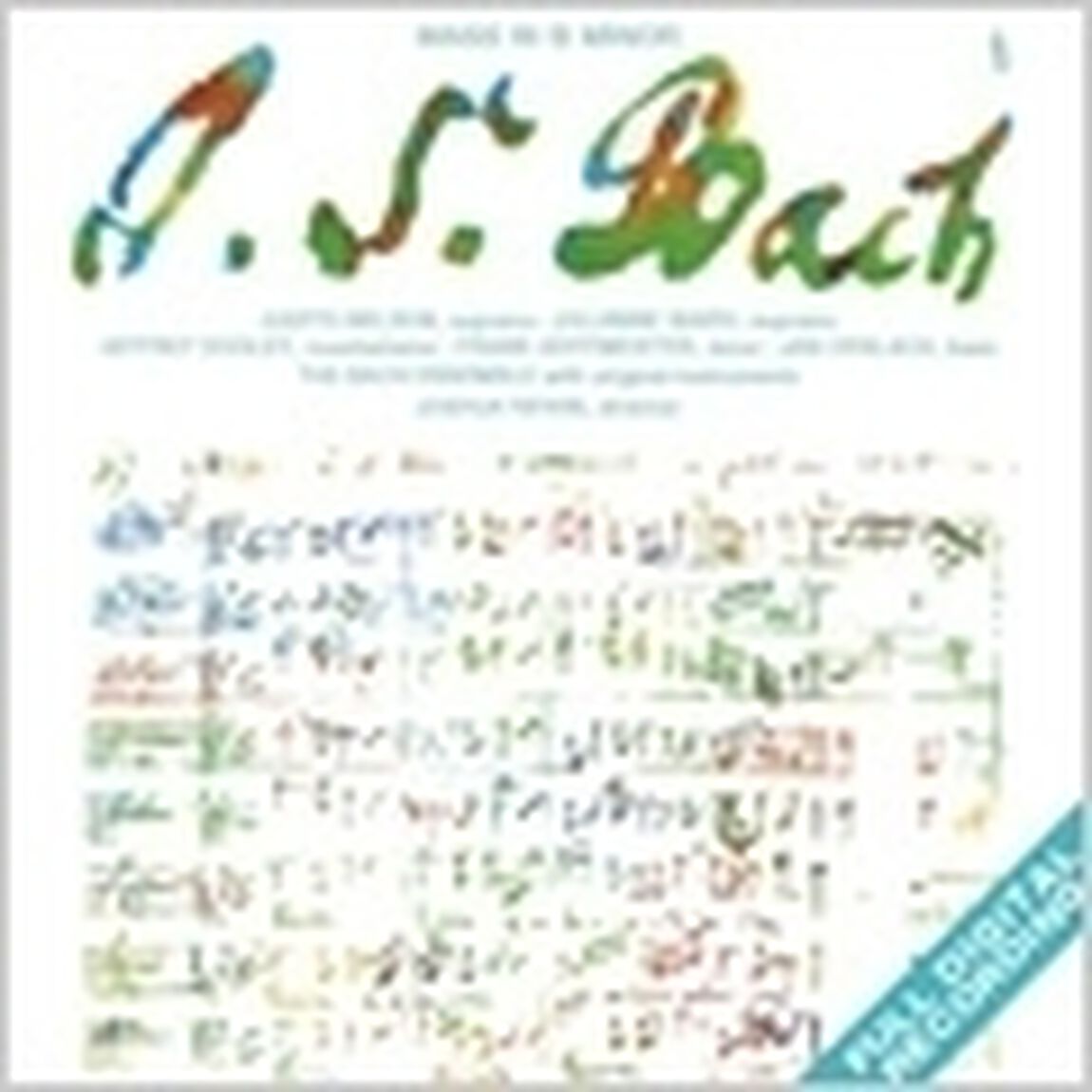 バッハ：ミサ曲　ロ短調（ＣＤ）