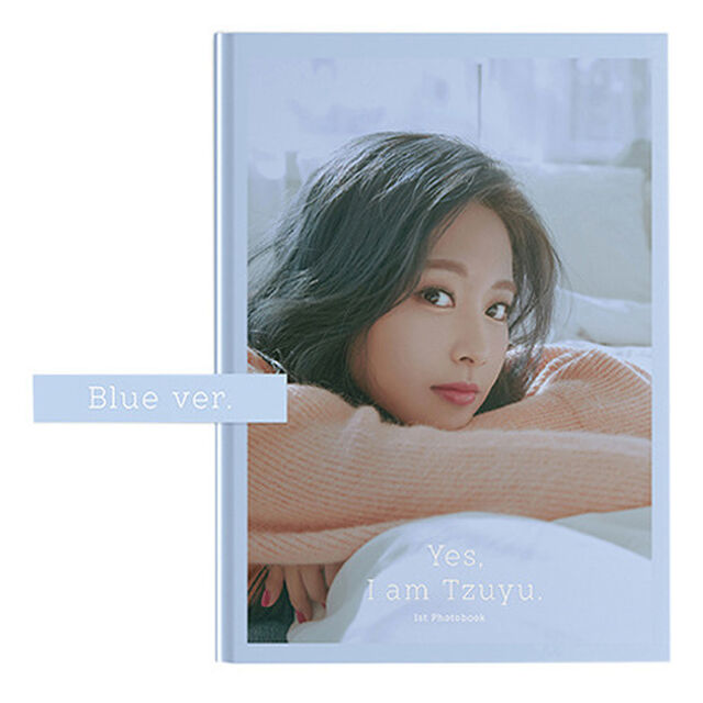 【書籍】TZUYU (TWICE)／YES  IAM TZUYU (BLUE VER.) (LTD)（フォトブック）（その他）
