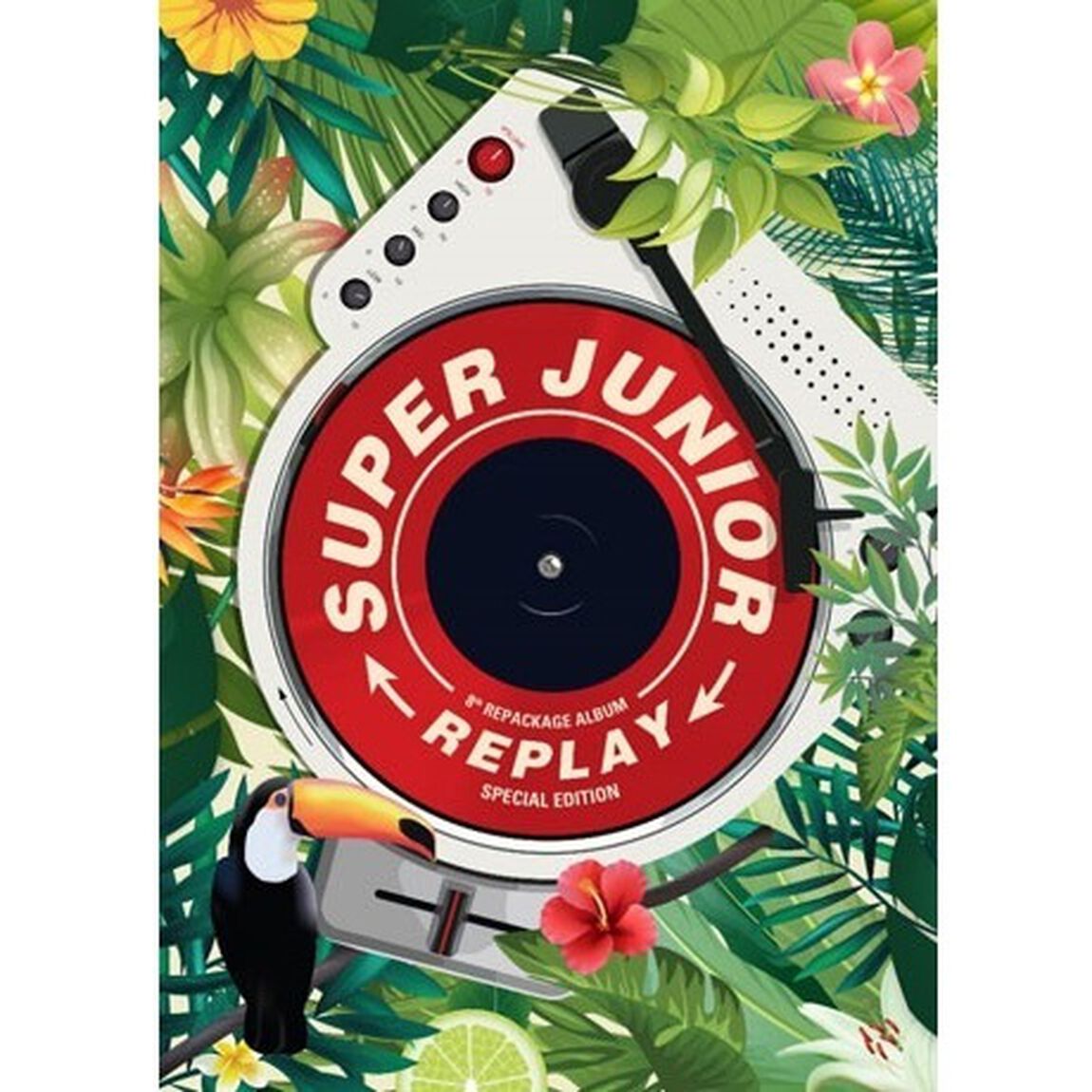 SUPER JUNIOR／VOL.8 REPACKAGE:REPLAY(SPECIAL ALBUM/限定盤)（輸入盤）（ＣＤ）