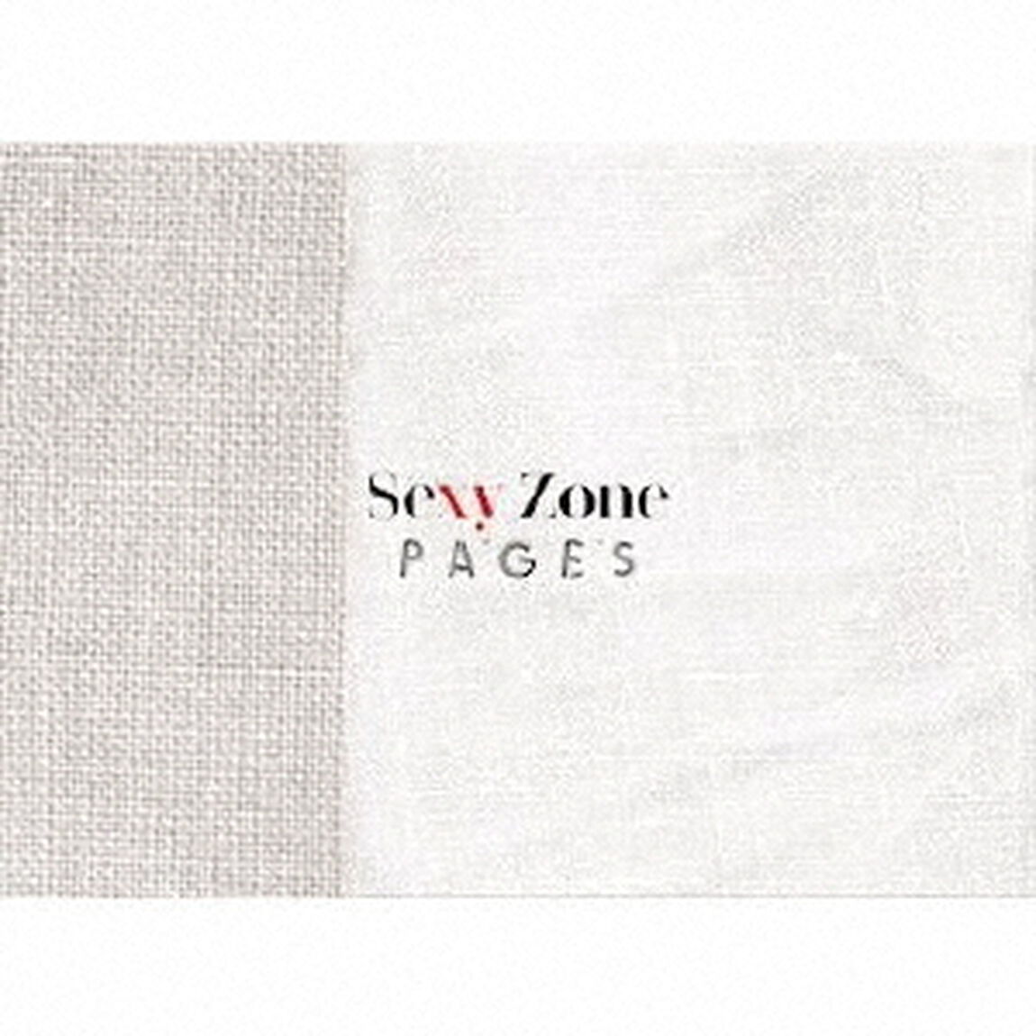 Sexy Zone／PAGES（初回限定盤B／CD＋DVD）（ＣＤ）