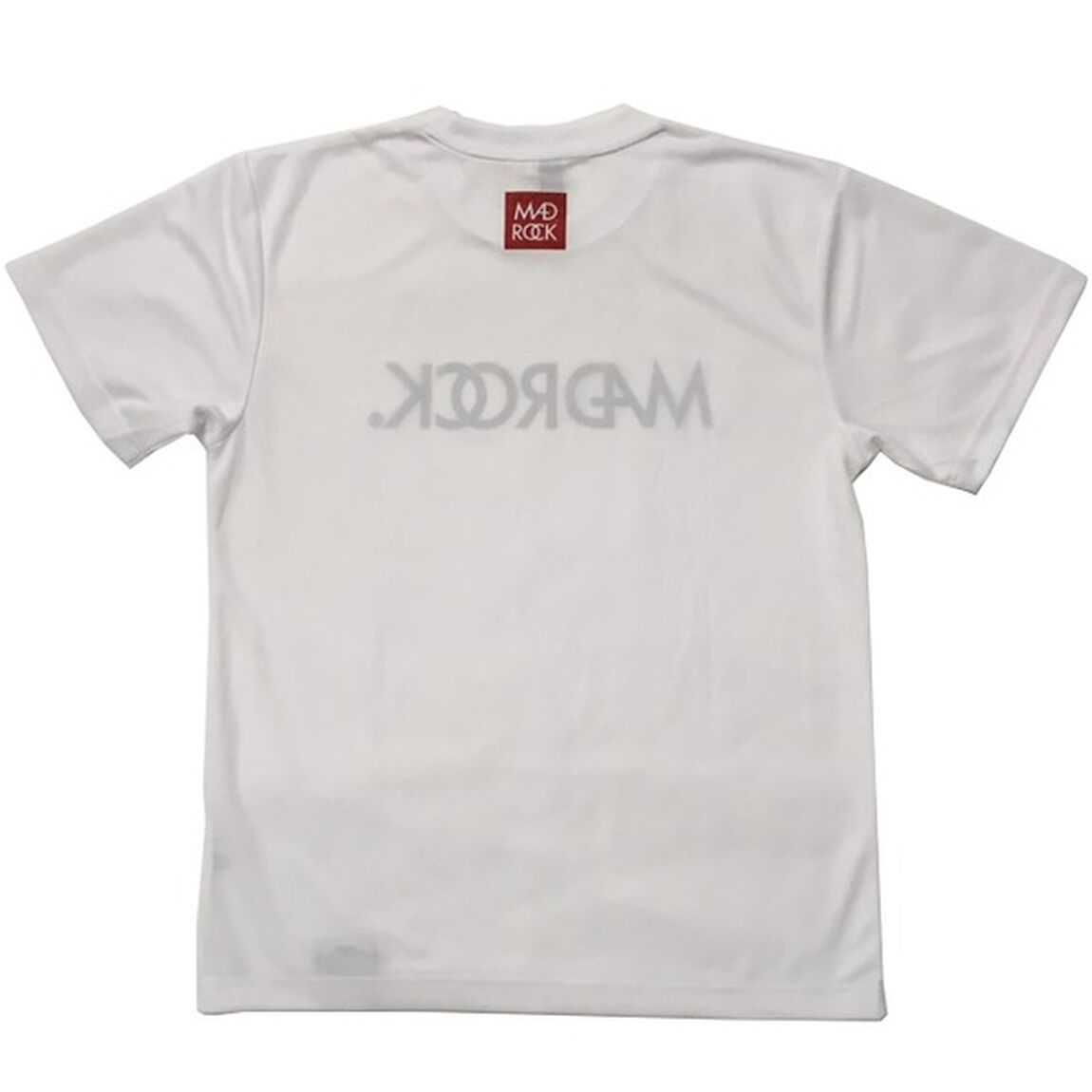 マッドロック ロゴ Tシャツ/ドライタイプ/ホワイト XLサイズ（その他）