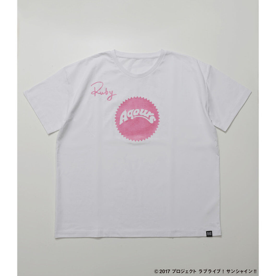 Aqours Sunshine Logo TEE　RUBY Mサイズ（その他）