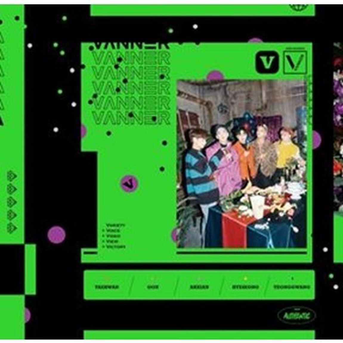 VANNER/1ST ALBUM : V（輸入盤）（ＣＤ）