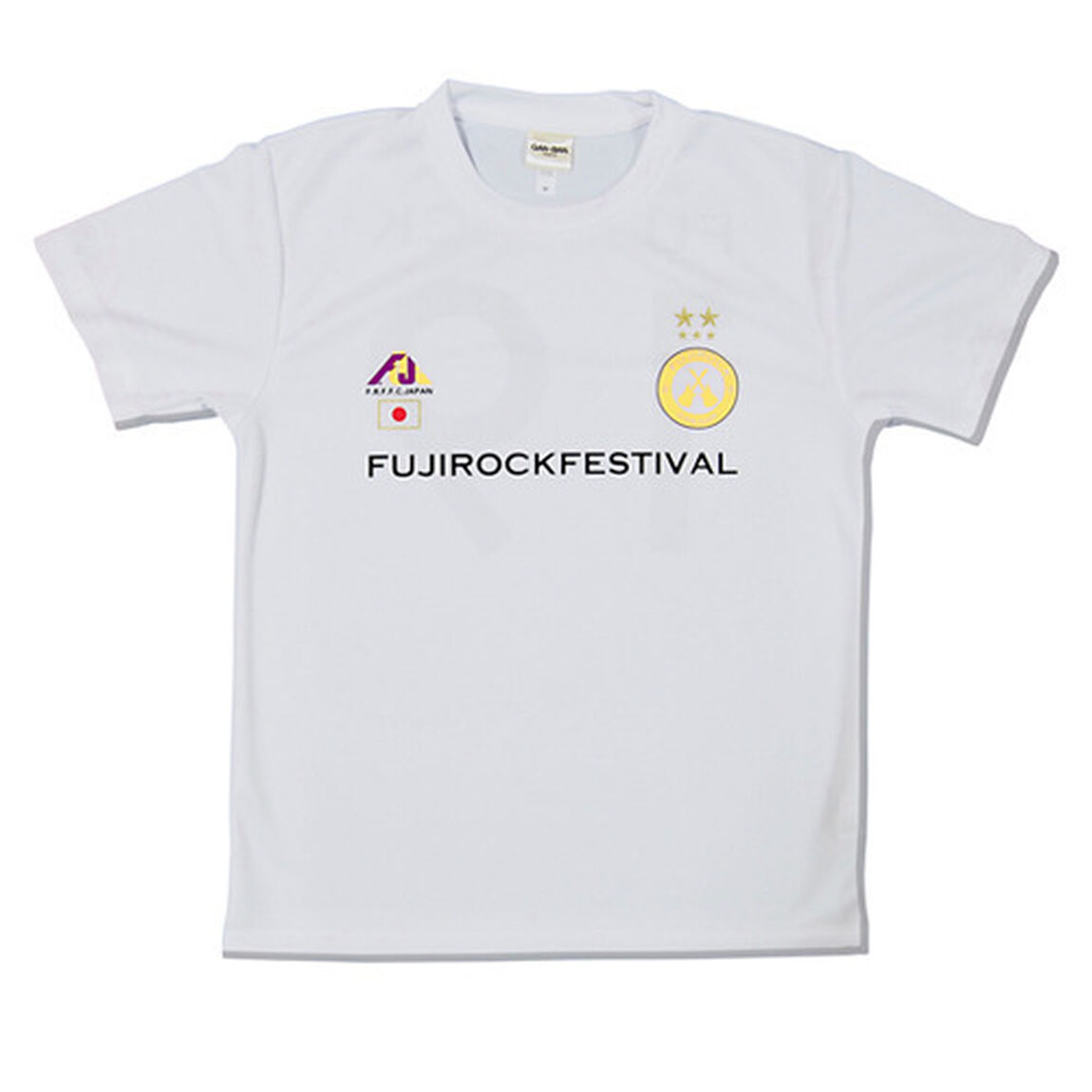 【FRF19】フジロック&rsquo;19 &times; GAN-BAN サッカーTシャツ　Mサイズ　WHITE（その他）