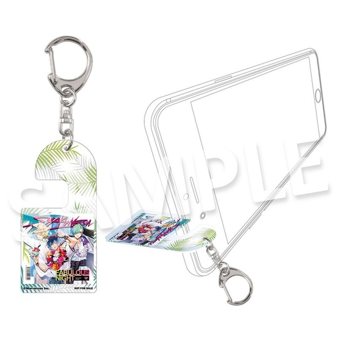 ファビュラスナイト Host-Song Luxury "SHAKUNETSU"（セブンネット限定特典：モバイルスタンドキーホルダー付き）（CDシングル）