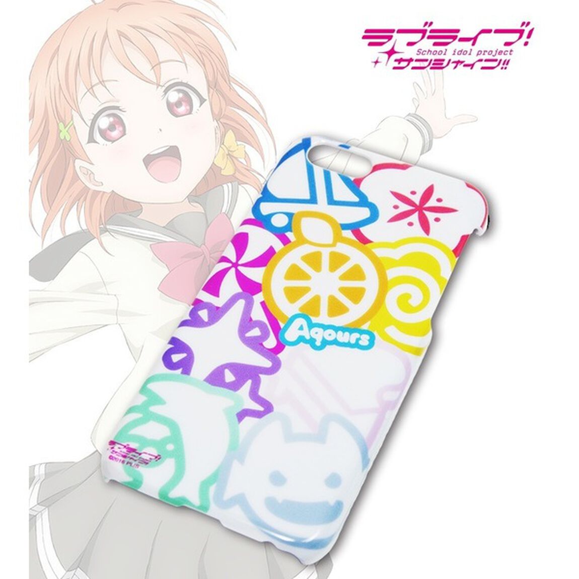 iPhoneケース - Aqoursメンバーモチーフ(iPhone7 Plus/8 Plus用) ラブライブ！サンシャイン!!（その他）