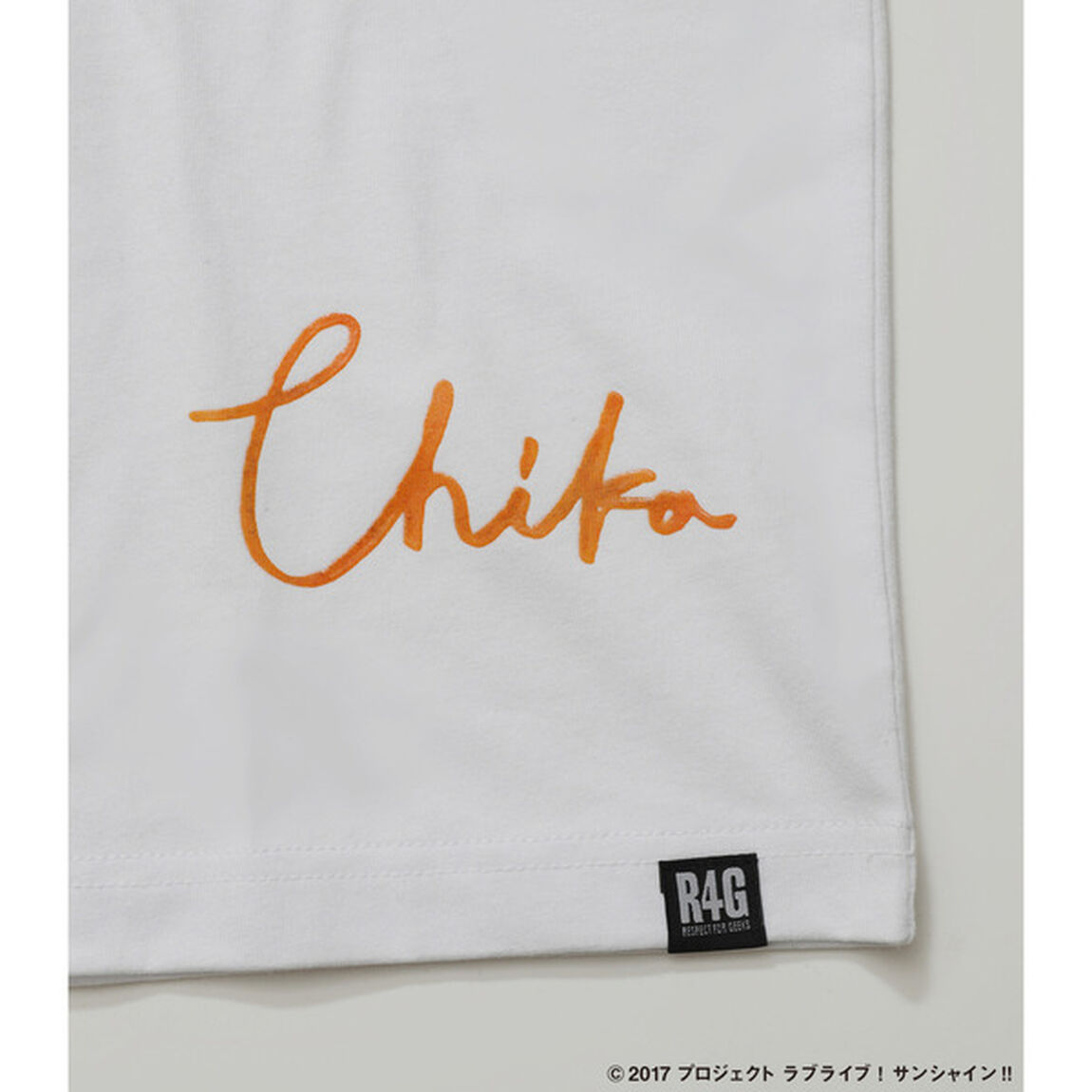 Aqours Sunshine Logo TEE　CHIKA　Lサイズ（その他）