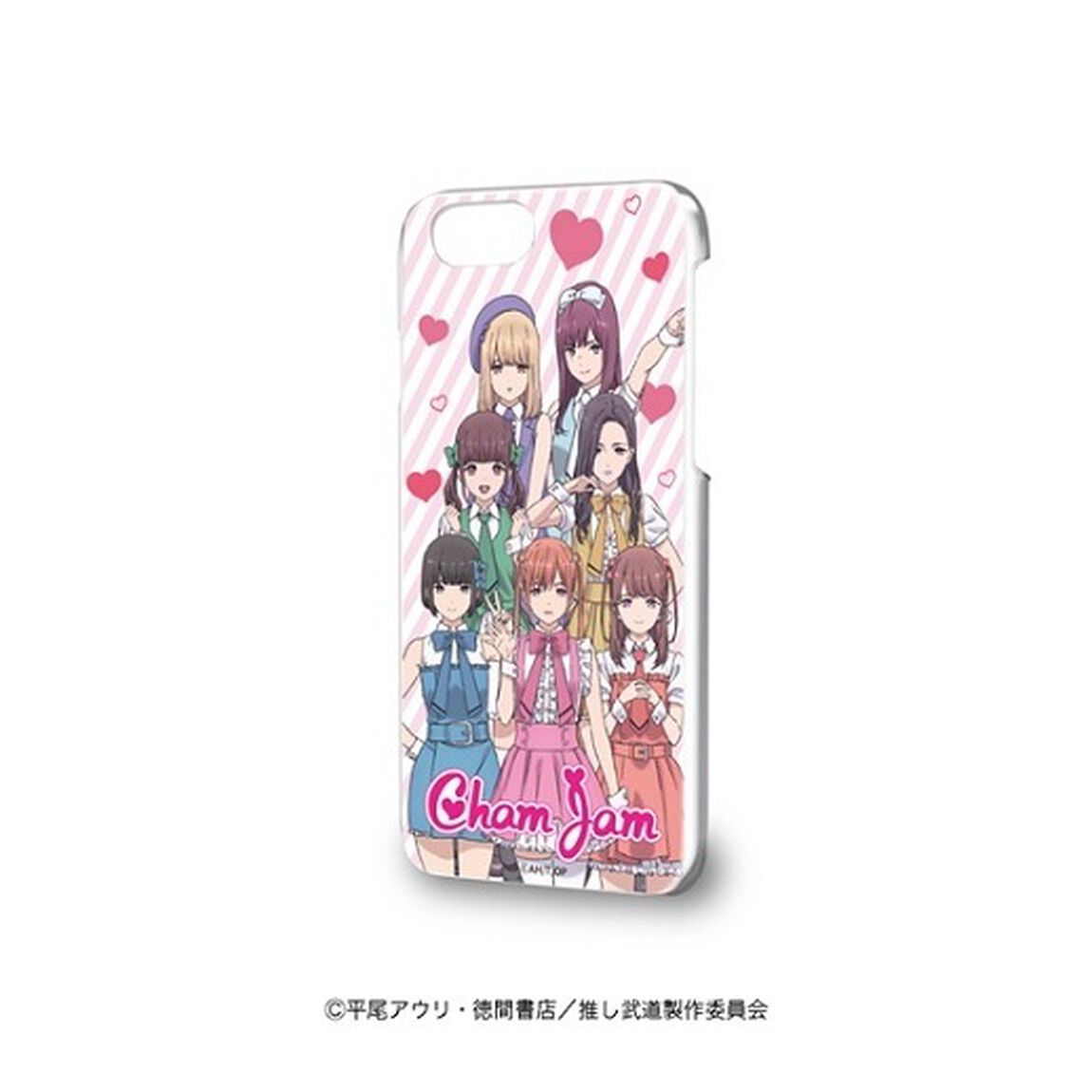 ハードケース(iPhone6/6s/7/8兼用) アニメ「推しが武道館いってくれたら死ぬ」01/集合デザイン（その他）
