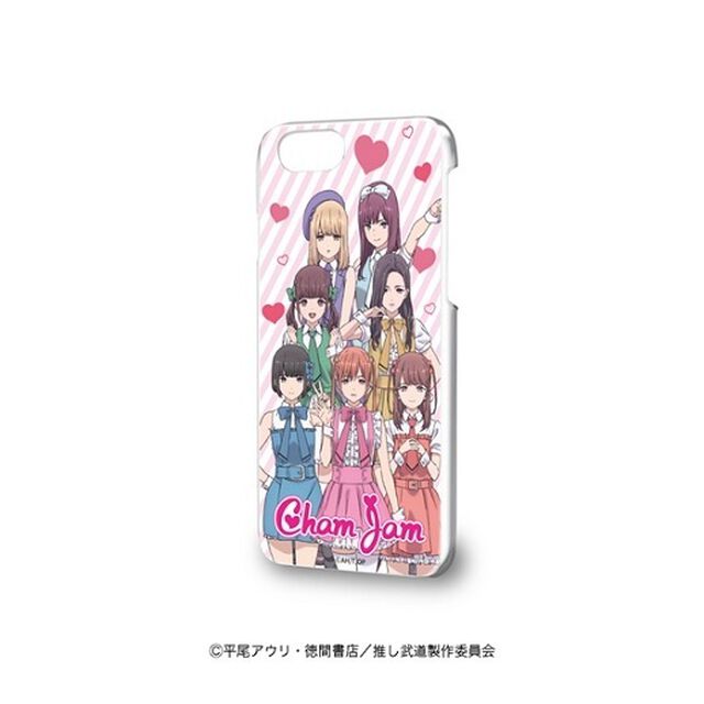 ハードケース(iPhone6/6s/7/8兼用) アニメ「推しが武道館いってくれたら死ぬ」01/集合デザイン（その他）