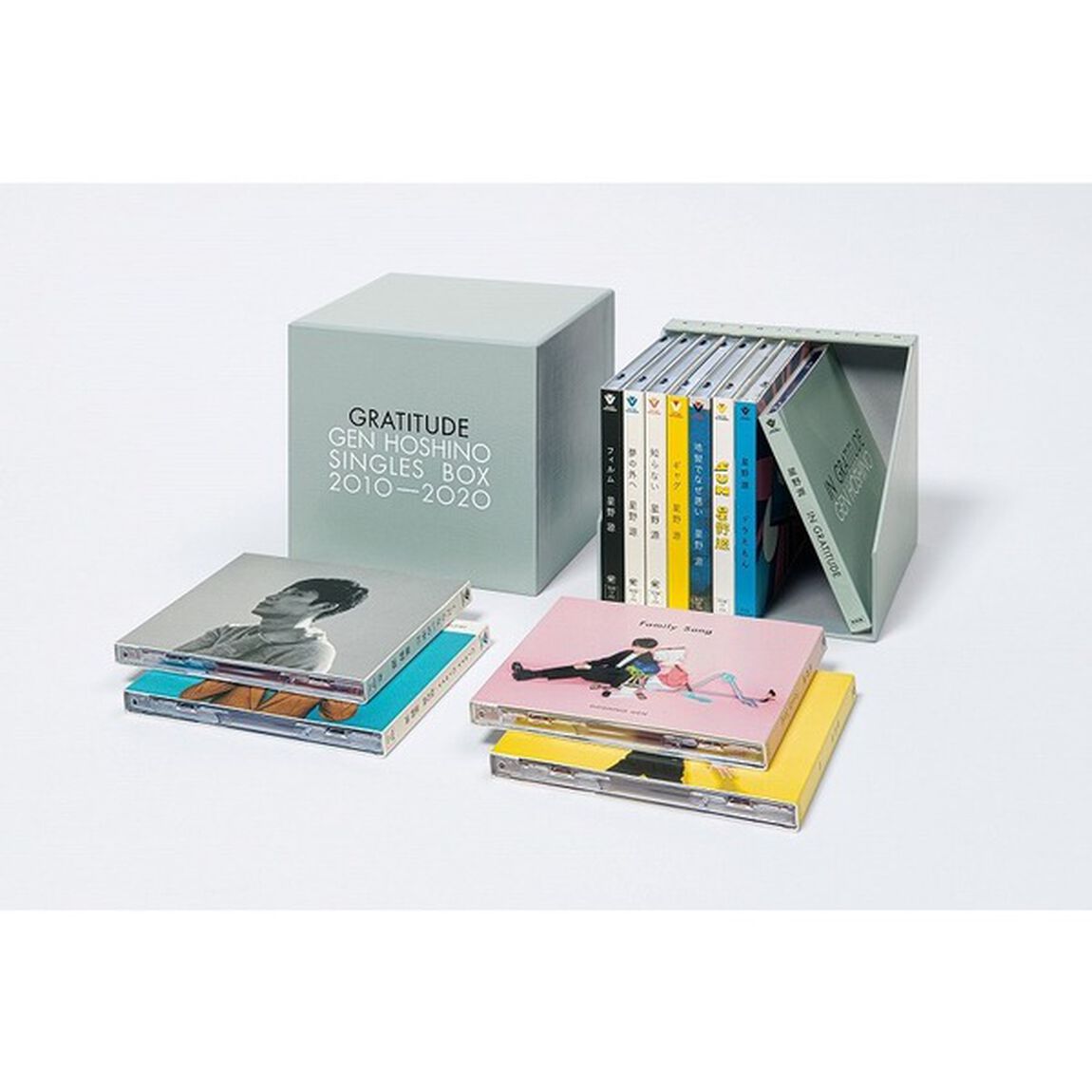 星野源／Gen Hoshino Singles Box &ldquo;GRATITUDE&rdquo;（11CD+10DVD+特典CD+特典Blu-ray）（ＣＤ）