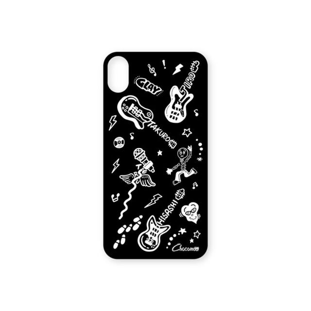 GLAY　iPhoneケース（iPhoneXR）ブラック（その他）