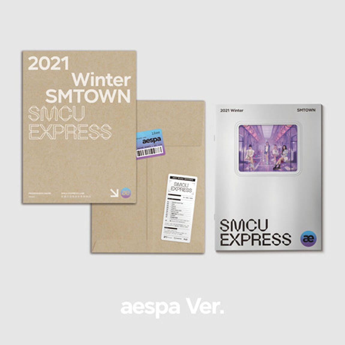 AESPA／2021 WINTER SMTOWN : SMCU EXPRESS（輸入盤）（外付特典：ポスター）（ＣＤ）