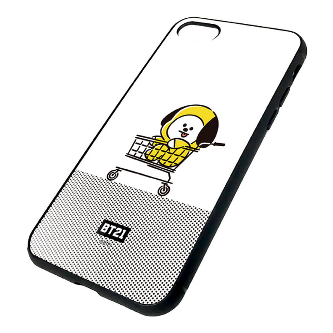 BT21 【CHIMMY】 ガラスハイブリッドiPhone8/7ケース（その他）