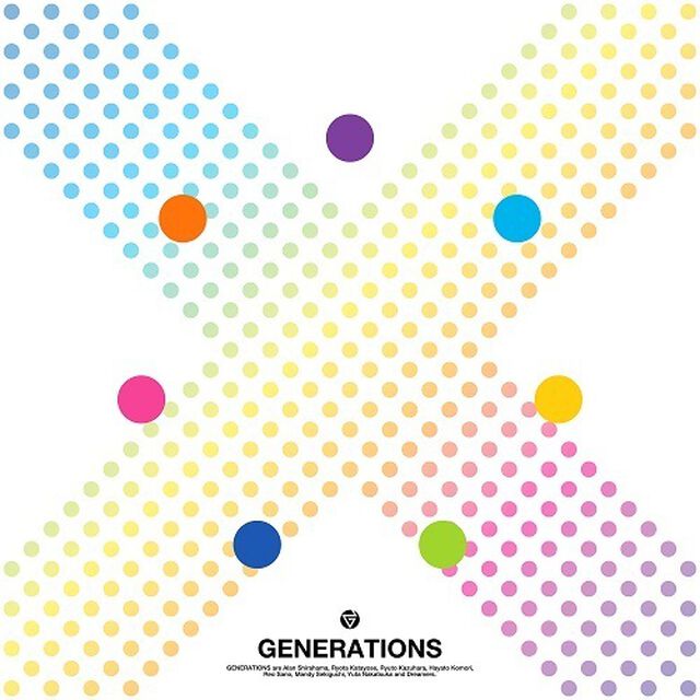 GENERATIONS from EXILE TRIBE／Ｘ（TYPE-B通常盤／CD+Blu-ray）（セブンネット限定特典：アクリルキーホルダー（全7種(各メンバー1種)よりランダム））（ＣＤ）