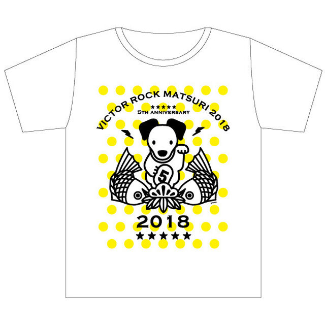 ビクターロック祭り2018 オフィシャルTシャツ（ホワイト）Mサイズ（その他）