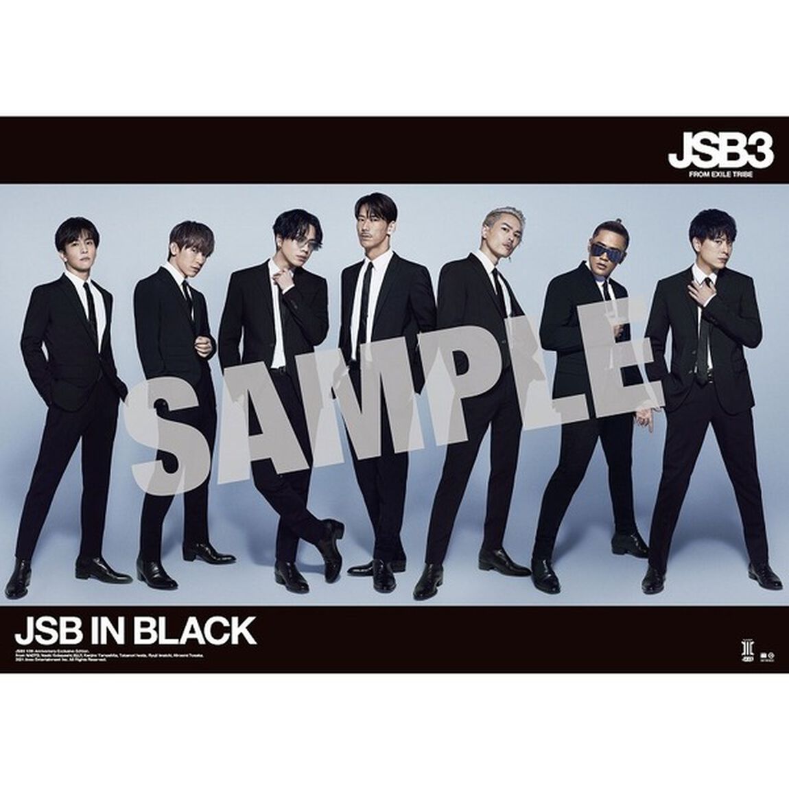 三代目 J SOUL BROTHERS from EXILE TRIBE／JSB IN BLACK（CD）（外付特典：『オリジナルポスター』（1種 /B2サイズ））（CDシングル）