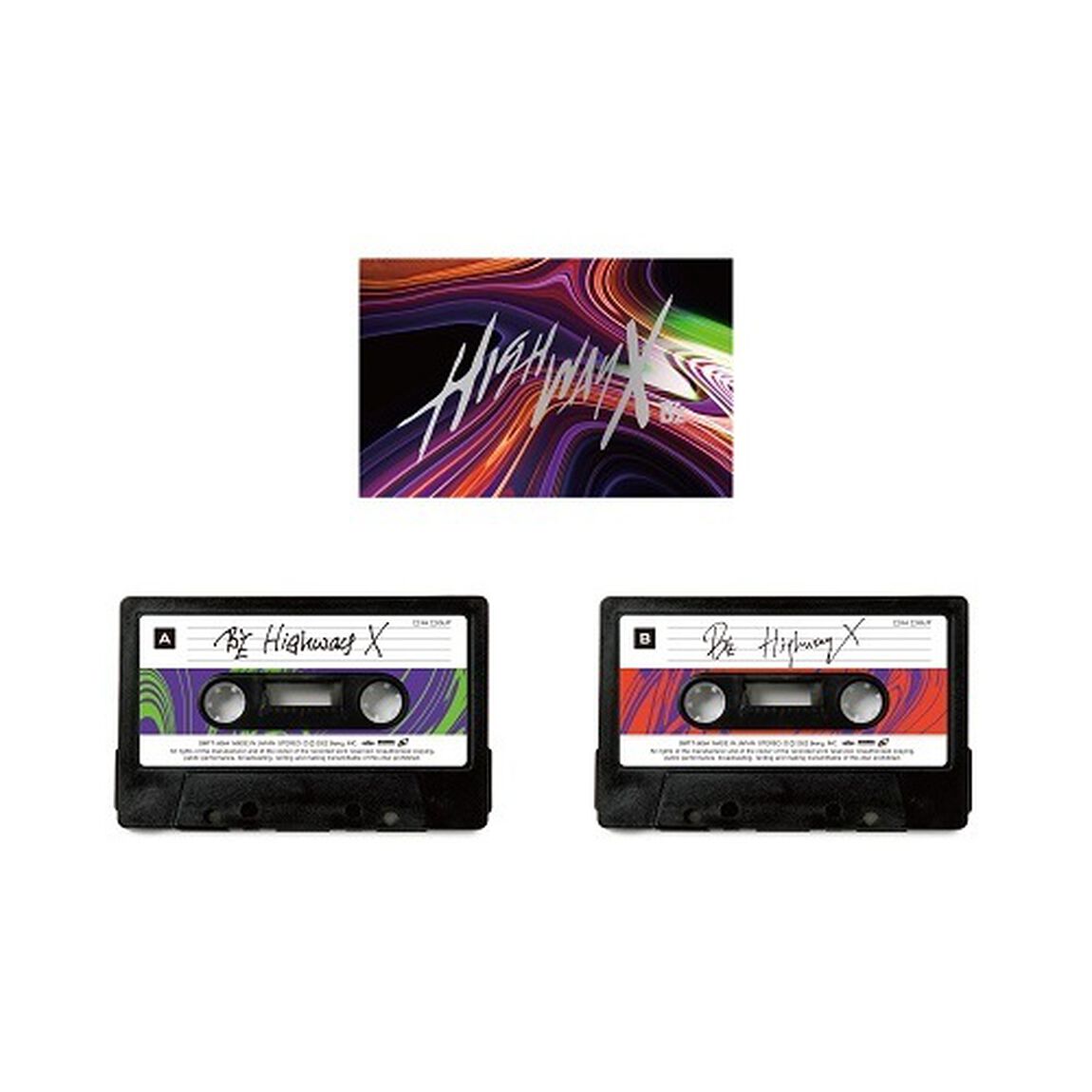 B&rsquo;z／Highway X（初回生産限定盤／CD+DVD+フォトブックレット+カセットテープ）（セブンネット限定特典：ミニスマホスタンドキーホルダー）（ＣＤ）