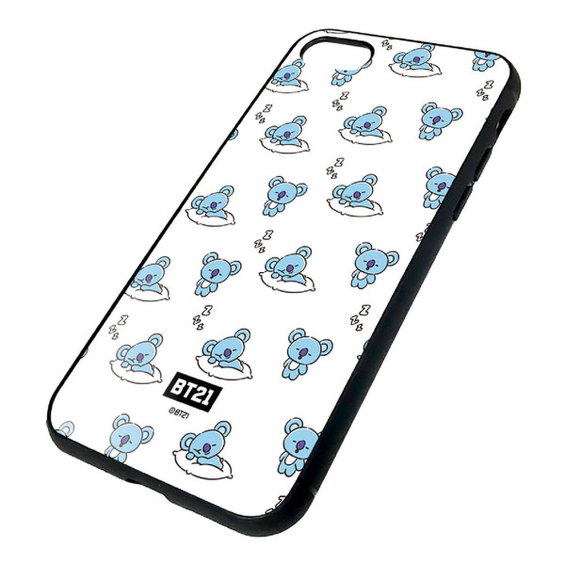 BT21 【KOYA（パターン）】 ガラスハイブリッドiPhone8/7ケース（その他）