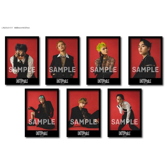 KID PHENOMENON from EXILE TRIBE／Unstoppable（初回生産限定盤／CD+DVD）（セブンネット限定特典：オリジナルL判フォト（各メンバーソロ7種からランダム1種/ ソロ絵柄A））（CDシングル）