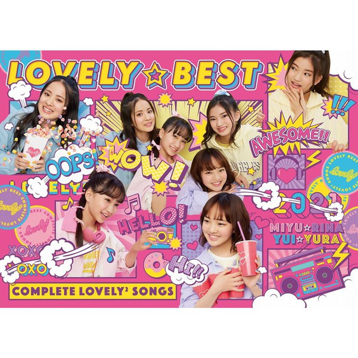 lovely2／LOVELY☆BEST - Complete lovely2 Songs - （初回生産限定盤／CD+DVD）（セブンネット限定特典：オリジナルスマホスタンド）（ＣＤ）