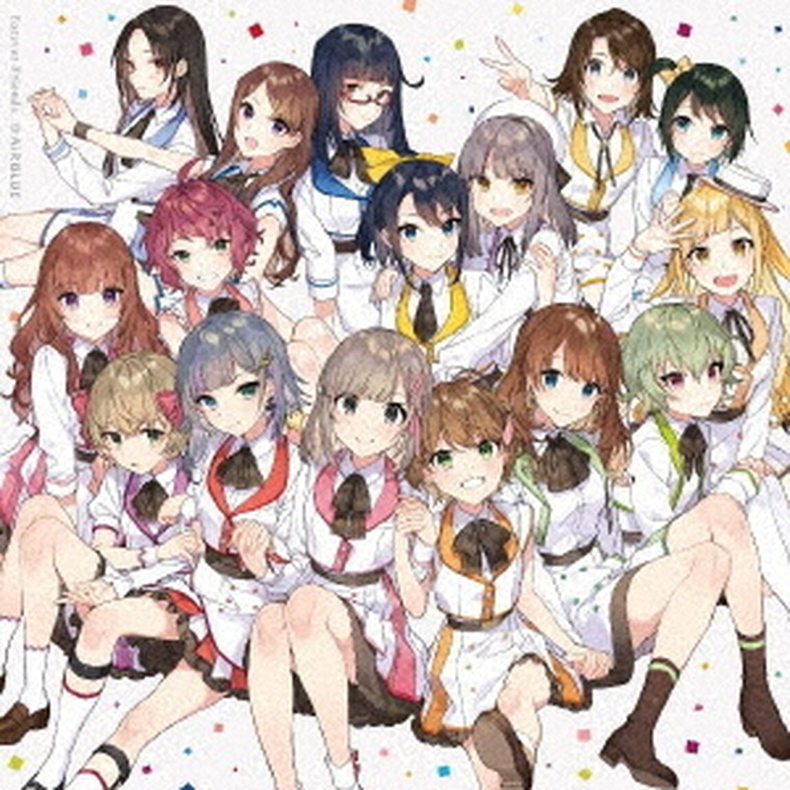 CUE! 01 Single 「Forever Friends」【初回限定盤】(CD＋DVD)（セブンネット限定特典：L判ブロマイド【絵柄：Flower立ち絵】付き）（CDシングル）
