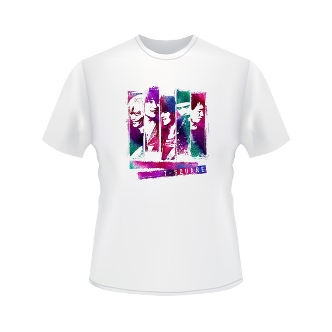 【T-SQUARE】メンバーフォトＴシャツ ホワイト XLサイズ（その他）