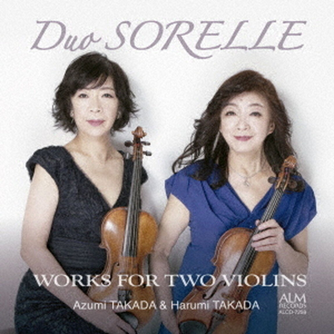 Duo　SORELLE　2つのヴァイオリンのための作品集（ＣＤ）