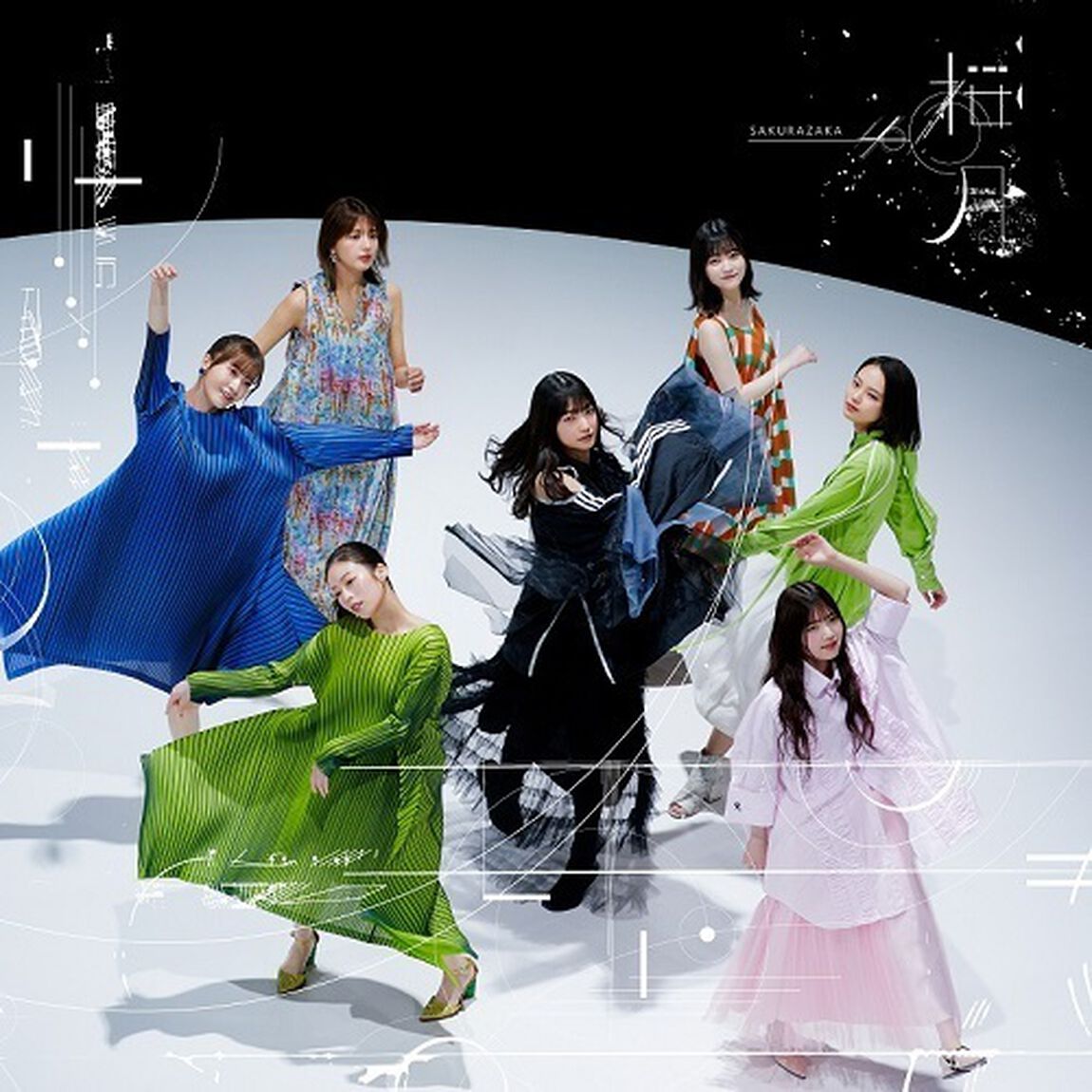 櫻坂46／桜月（通常盤／CD）（セブンネット限定特典：ポストカード（Type B））（CDシングル）