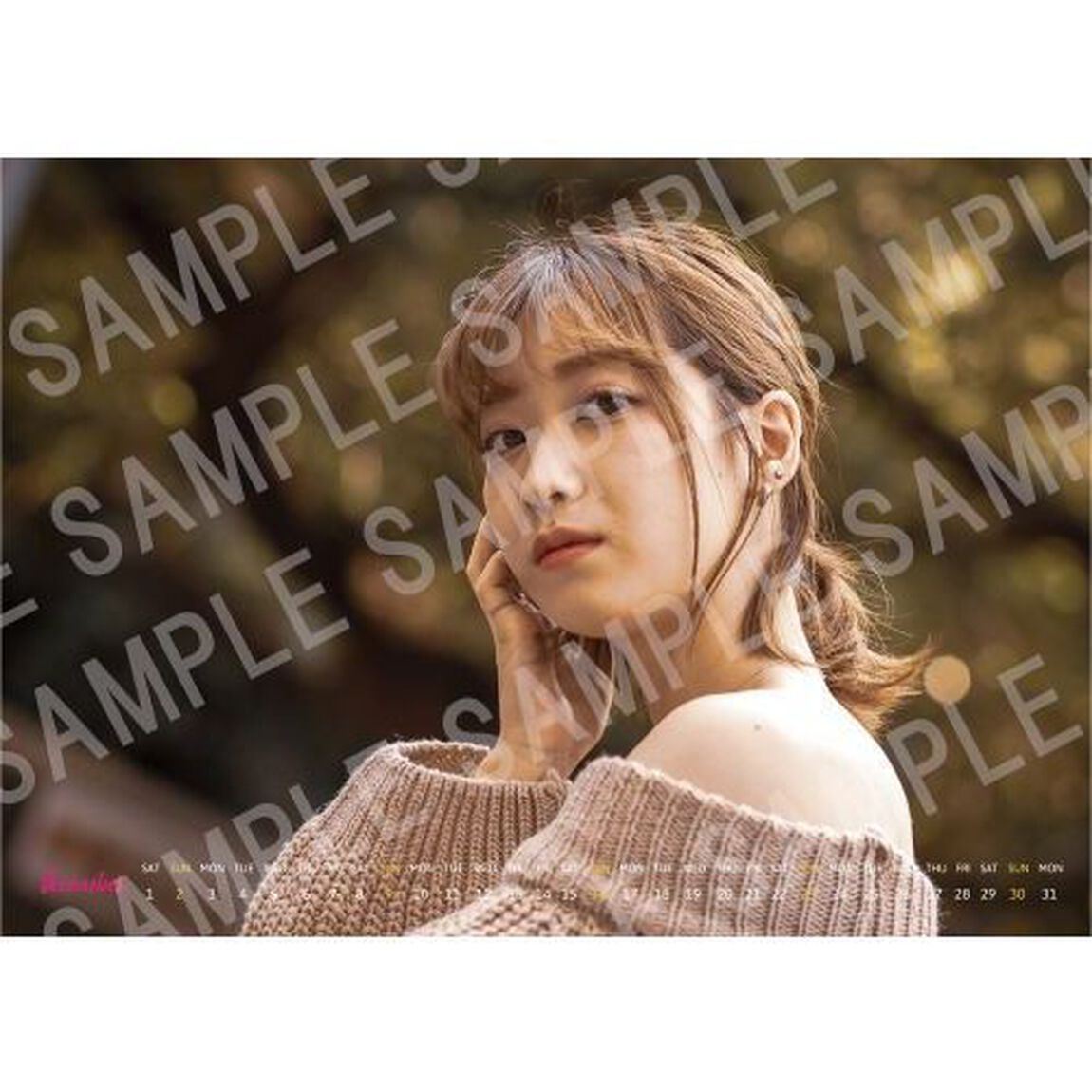 【期間限定】田辺 渚　2018　フォト・カレンダー（秋）（その他）