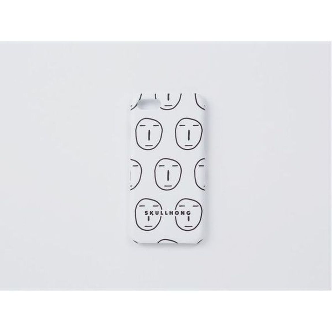【SKULL HONG】POKER FACE iPhone7 ケース（ホワイト）（その他）