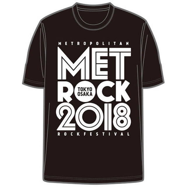 【METROCK2018】オフィシャルロゴTシャツ ブラック Sサイズ（その他）