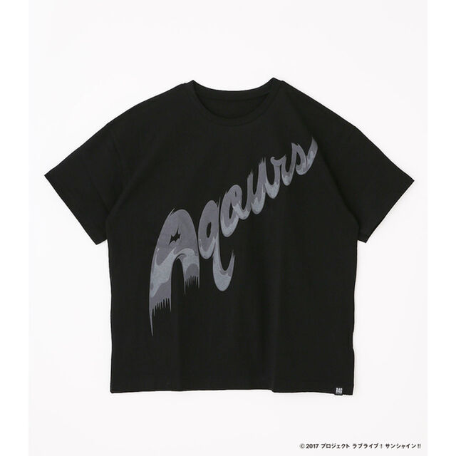 Aqours LOGO BLACK TEE L（その他）