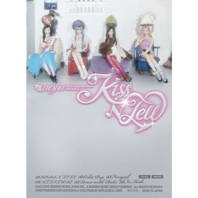 aespa／KISS N TELL（Limited Edition Ver.／CD）（セブンネット限定特典：アクリルスタンド（ソロ全4種より1種））（ＣＤ）