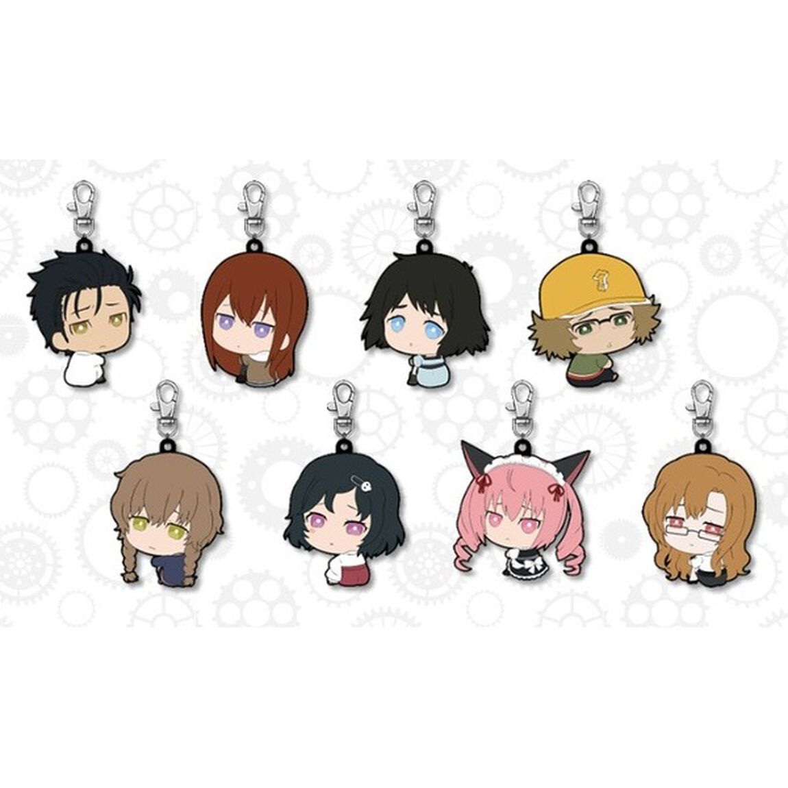シュタインズ・ゲート　ボッチくんシリーズ　ラバーマスコット　8種セット（その他）