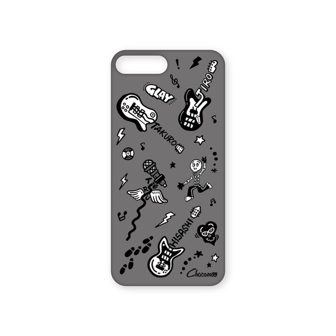 GLAY　iPhoneケース（iPhone8Plus/7Plus）グレー（その他）