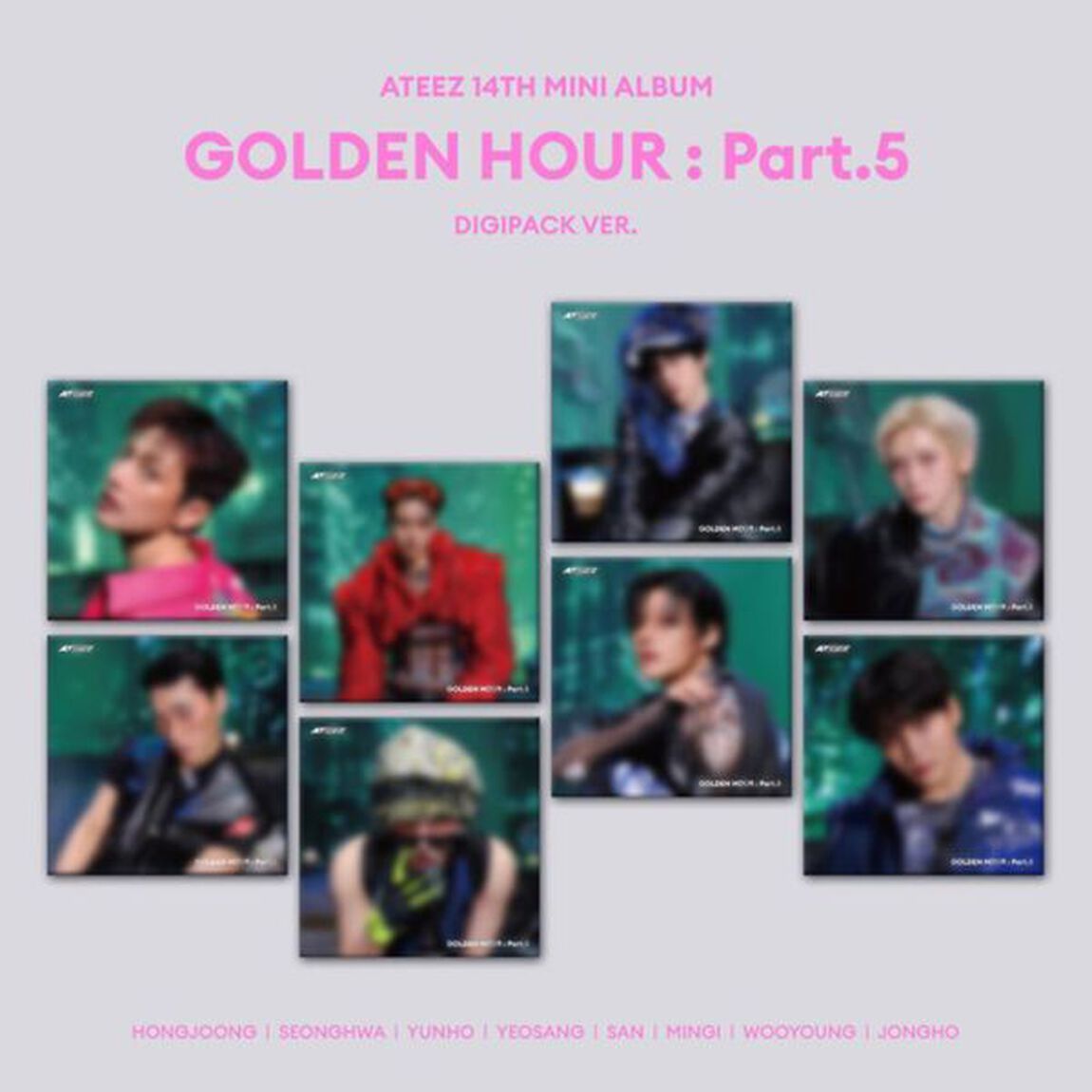 ATEEZ／GOLDEN HOUR : PART.5（DIGIPACK VER.）（輸入盤）（ＣＤ）