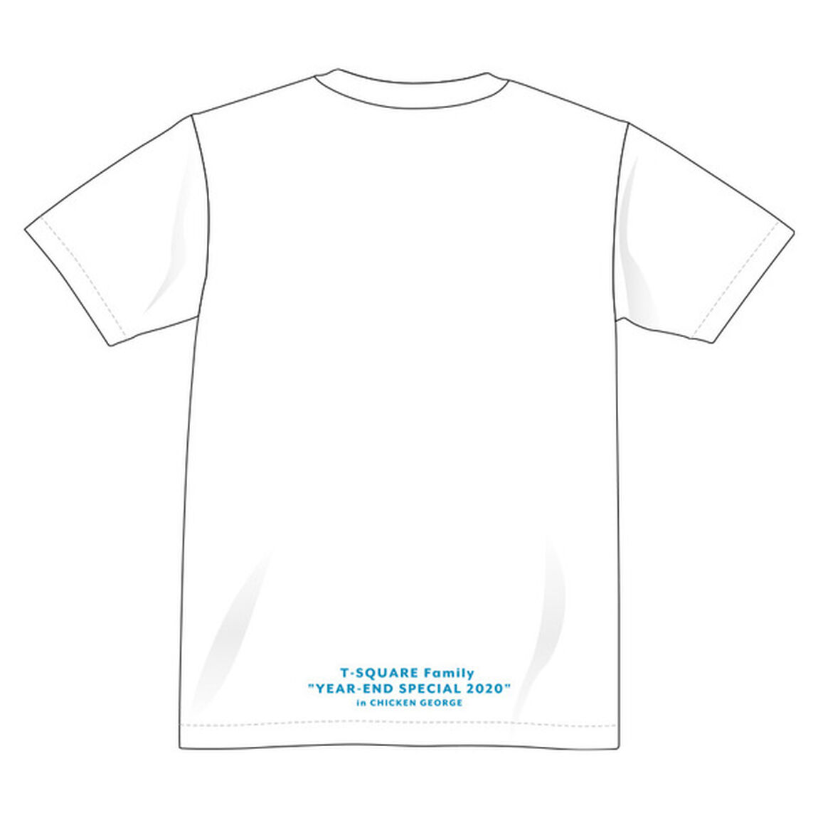 【T-SQUARE Family &rdquo;YEAR-END SPECIAL 2020&rdquo; in CHICKEN GEORGE】Tシャツ（ホワイト）XLサイズ（その他）