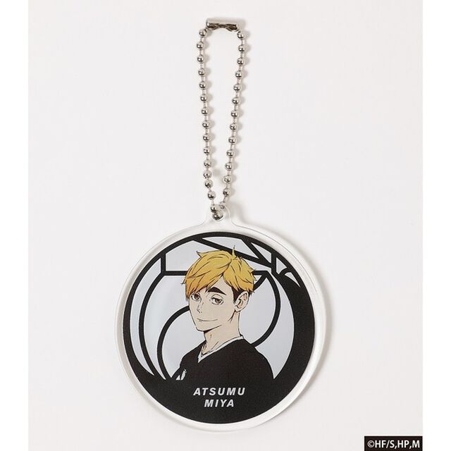 ハイキュー!! Acrylic Keychain!!　宮侑(D/BLK)（その他）